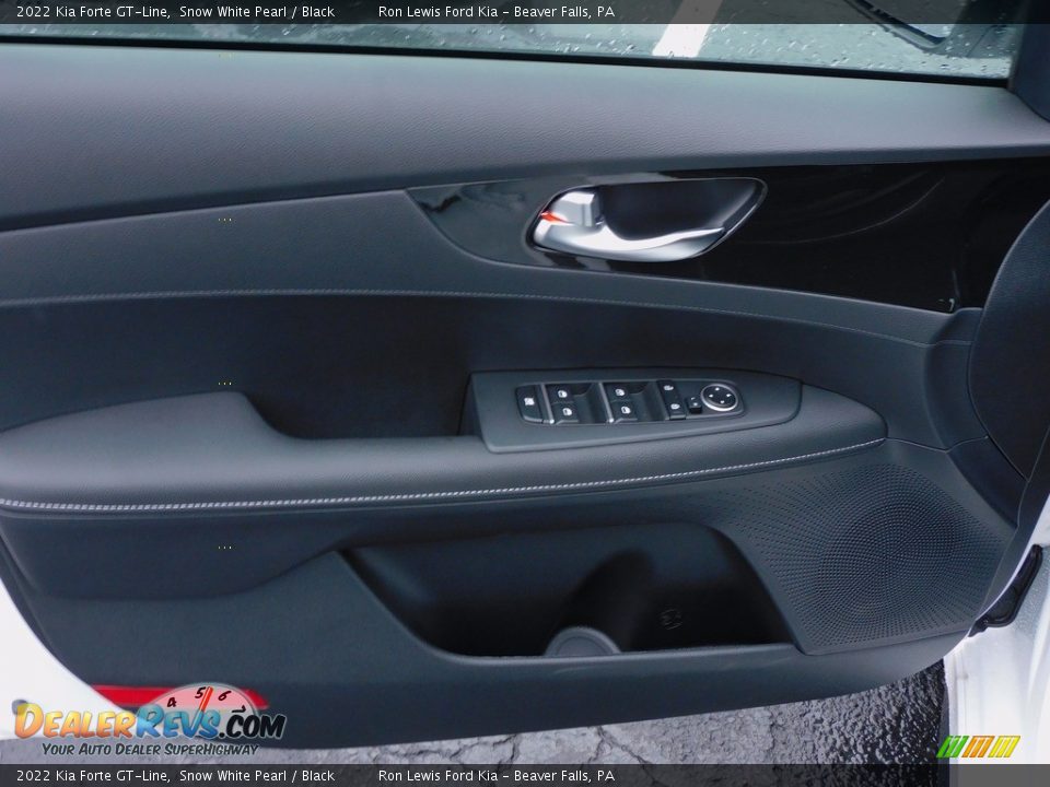 2022 Kia Forte GT-Line Snow White Pearl / Black Photo #14