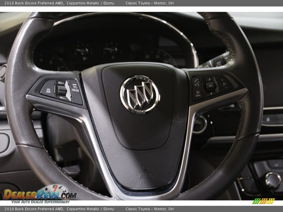 2019 Buick Encore Preferred AWD Coppertino Metallic / Ebony Photo #7