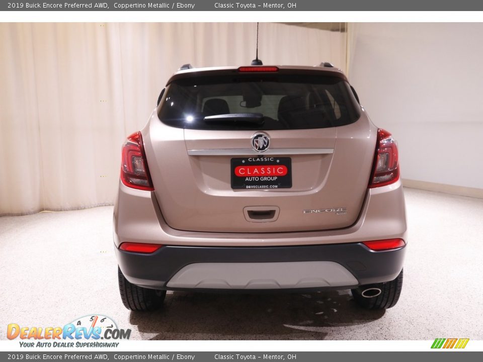 2019 Buick Encore Preferred AWD Coppertino Metallic / Ebony Photo #17
