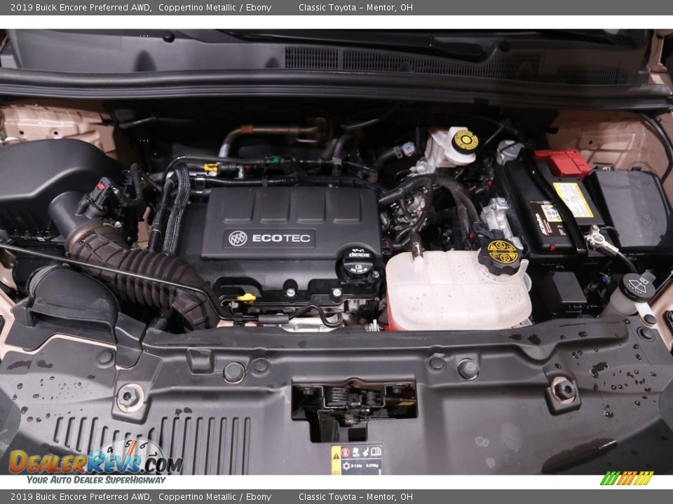2019 Buick Encore Preferred AWD Coppertino Metallic / Ebony Photo #18