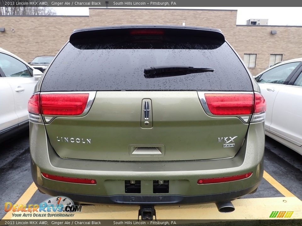 2013 Lincoln MKX AWD Ginger Ale / Charcoal Black Photo #3