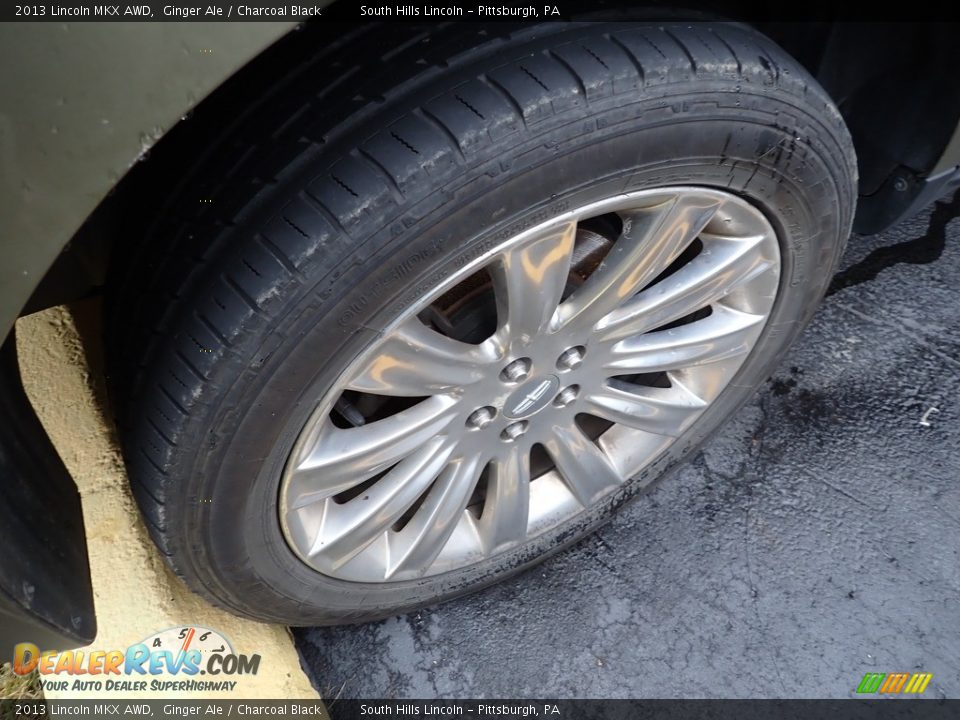 2013 Lincoln MKX AWD Ginger Ale / Charcoal Black Photo #5