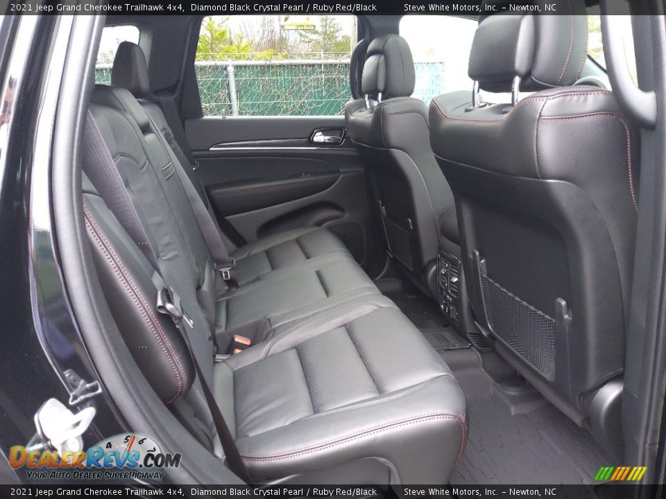 Rear Seat of 2021 Jeep Grand Cherokee Trailhawk 4x4 Photo #17