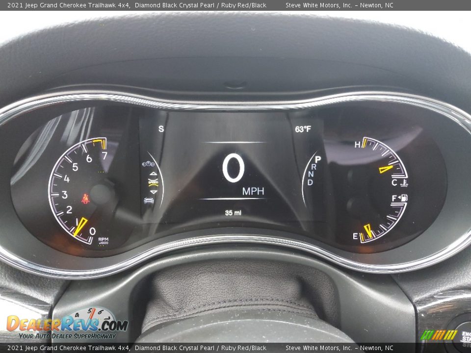 2021 Jeep Grand Cherokee Trailhawk 4x4 Gauges Photo #22