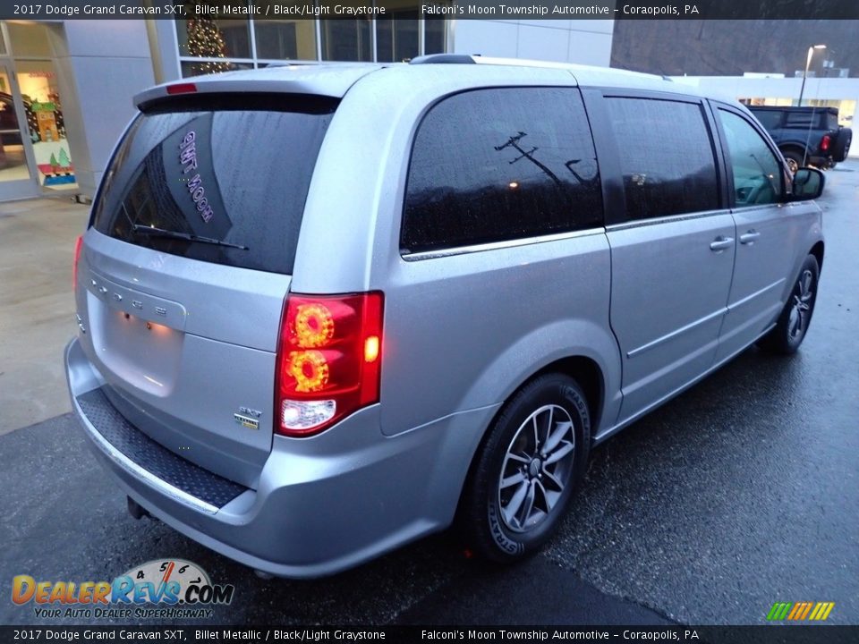 2017 Dodge Grand Caravan SXT Billet Metallic / Black/Light Graystone Photo #2