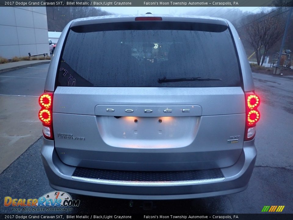 2017 Dodge Grand Caravan SXT Billet Metallic / Black/Light Graystone Photo #3