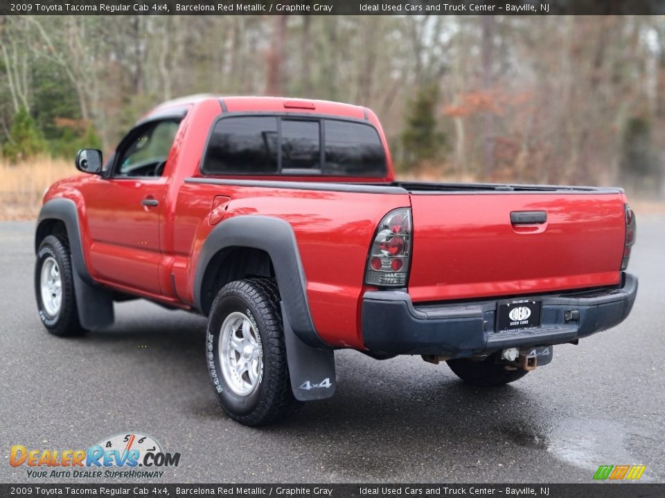 2009 Toyota Tacoma Regular Cab 4x4 Barcelona Red Metallic / Graphite Gray Photo #3