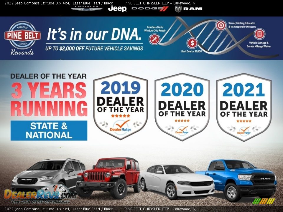 Dealer Info of 2022 Jeep Compass Latitude Lux 4x4 Photo #11