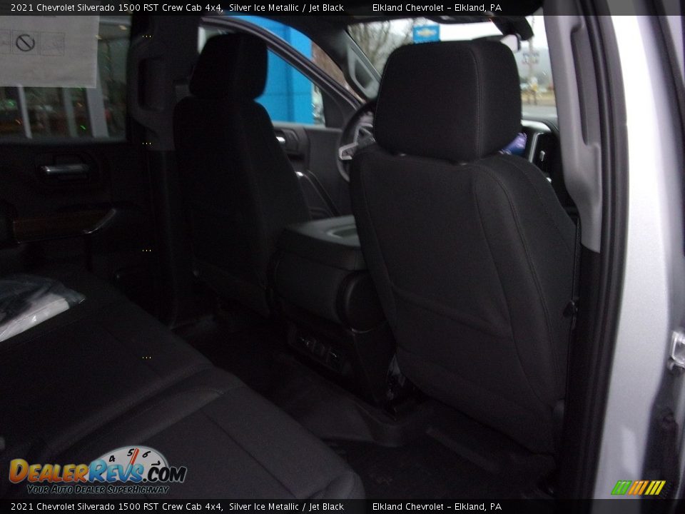 2021 Chevrolet Silverado 1500 RST Crew Cab 4x4 Silver Ice Metallic / Jet Black Photo #21
