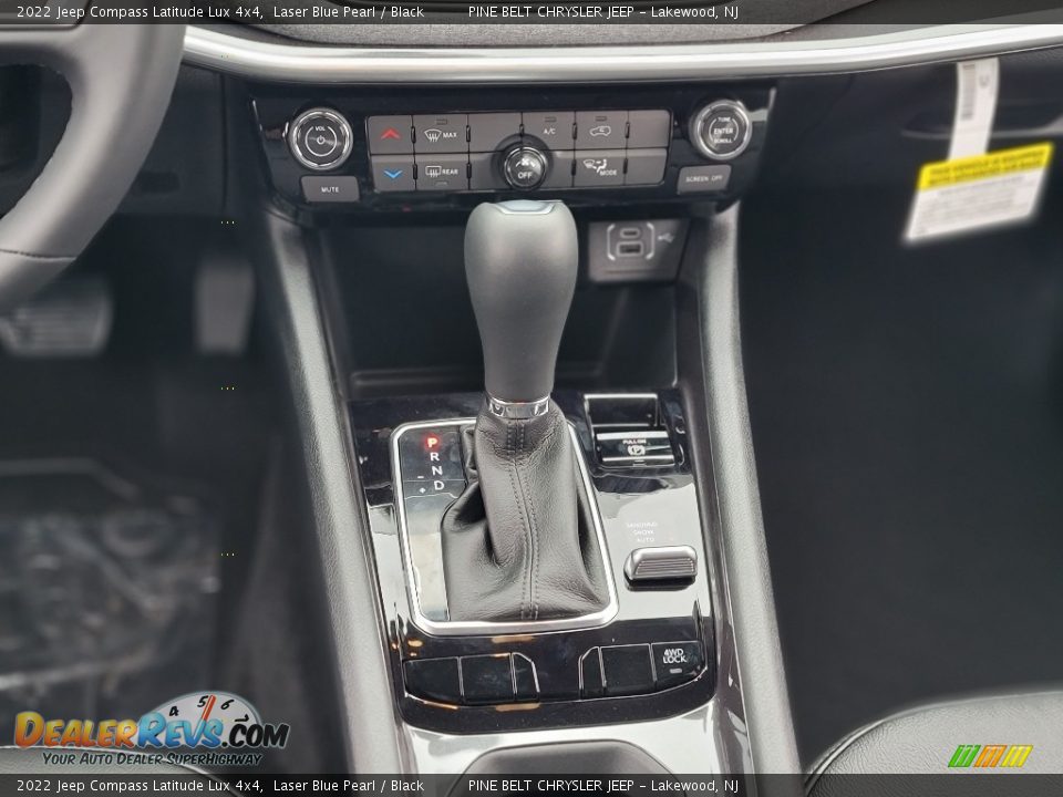 2022 Jeep Compass Latitude Lux 4x4 Laser Blue Pearl / Black Photo #15