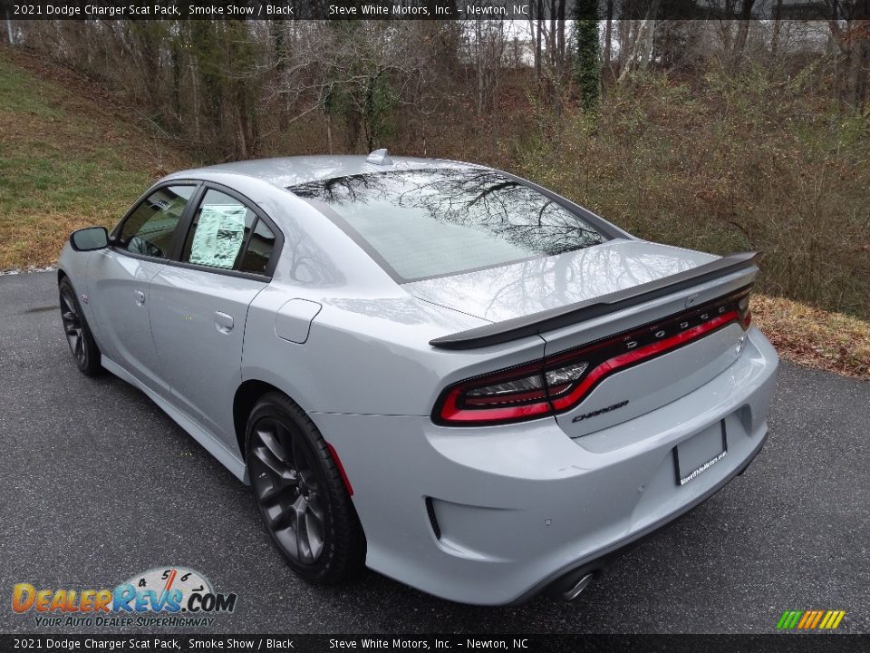2021 Dodge Charger Scat Pack Smoke Show / Black Photo #8