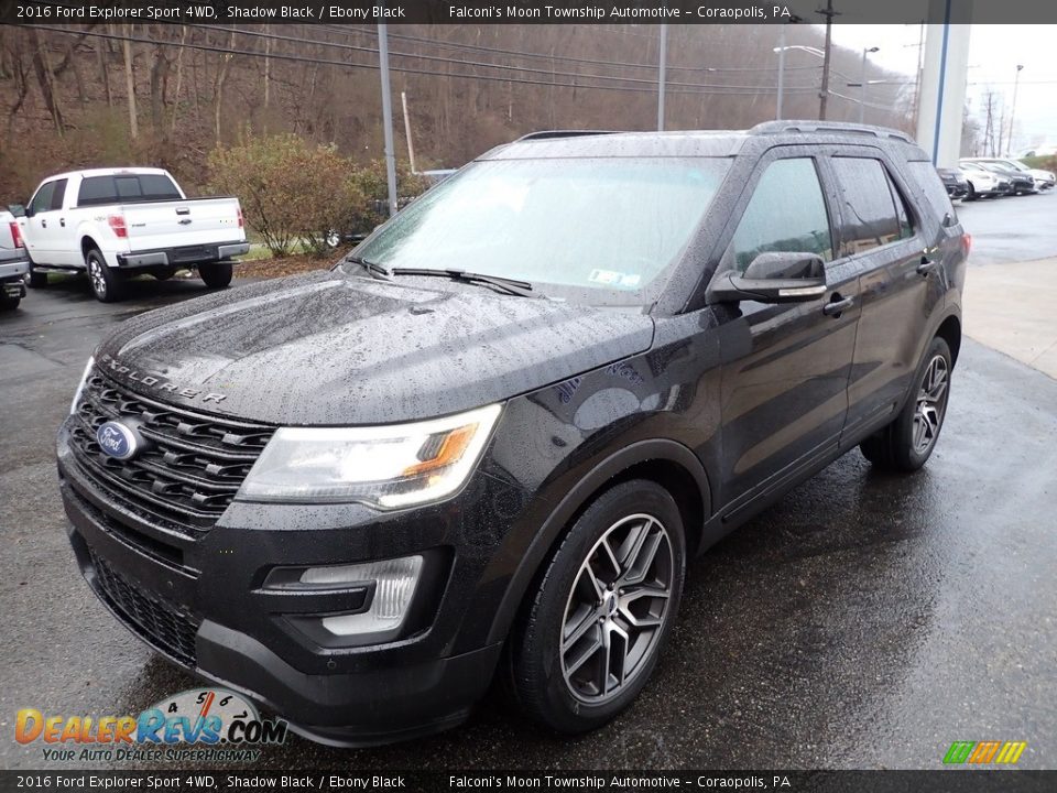 2016 Ford Explorer Sport 4WD Shadow Black / Ebony Black Photo #7