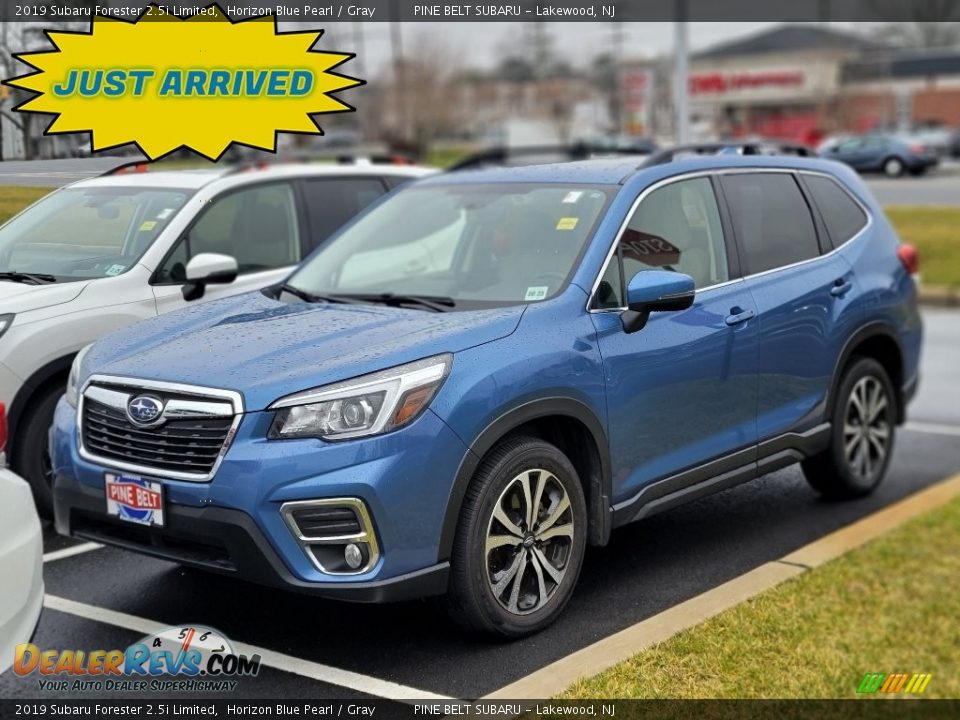 2019 Subaru Forester 2.5i Limited Horizon Blue Pearl / Gray Photo #1
