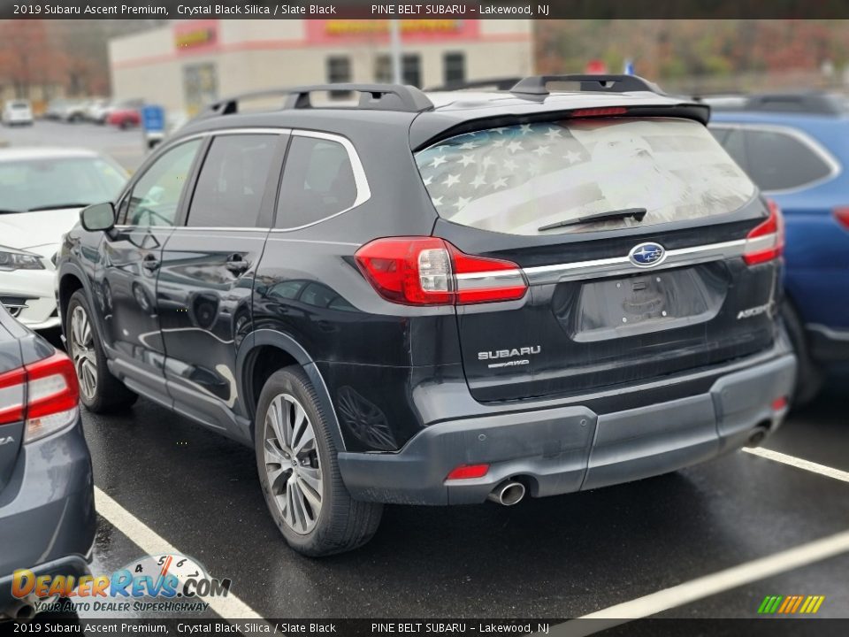 2019 Subaru Ascent Premium Crystal Black Silica / Slate Black Photo #4