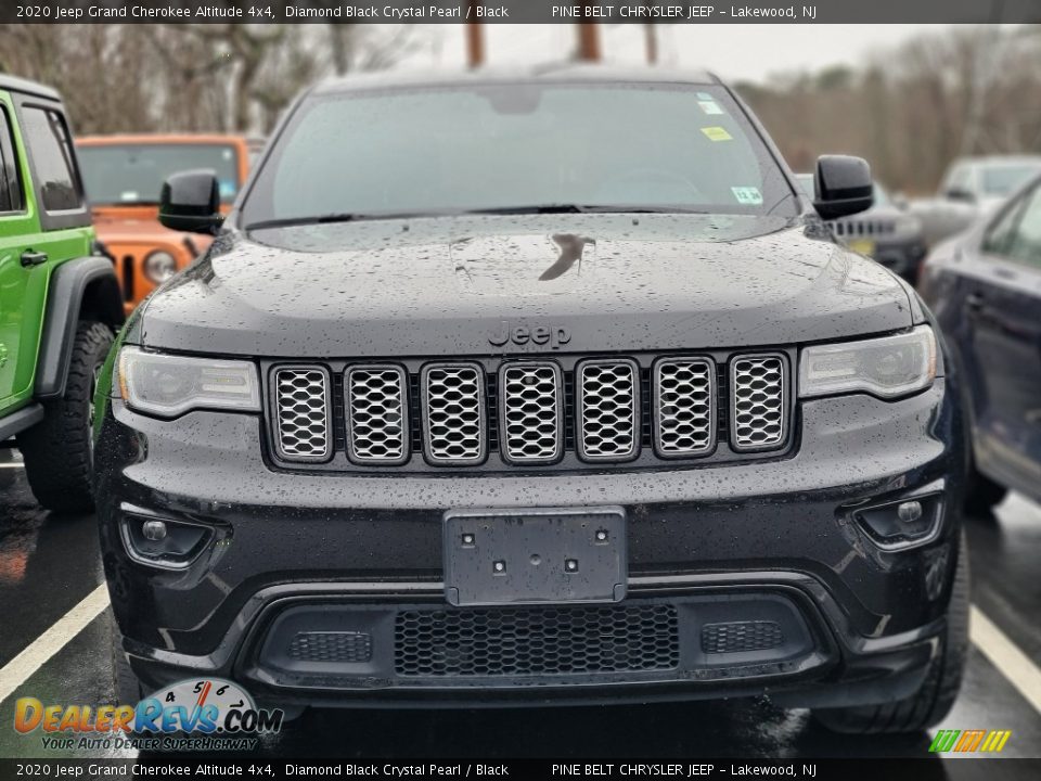 2020 Jeep Grand Cherokee Altitude 4x4 Diamond Black Crystal Pearl / Black Photo #2