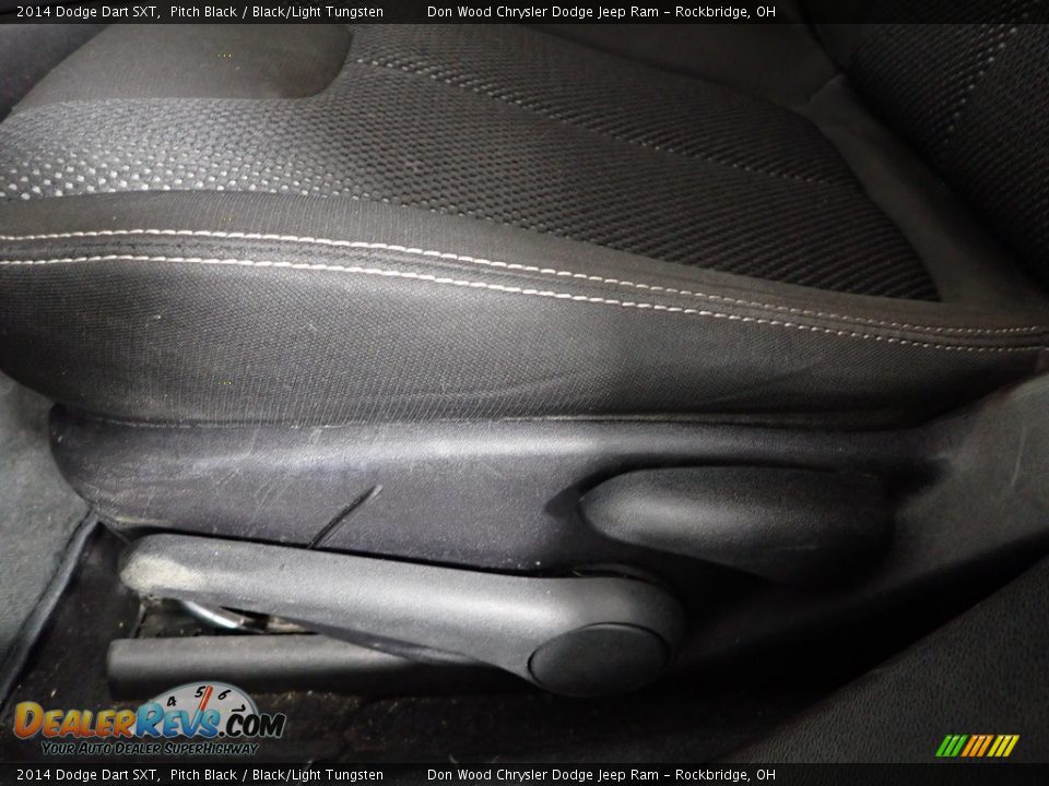 2014 Dodge Dart SXT Pitch Black / Black/Light Tungsten Photo #18