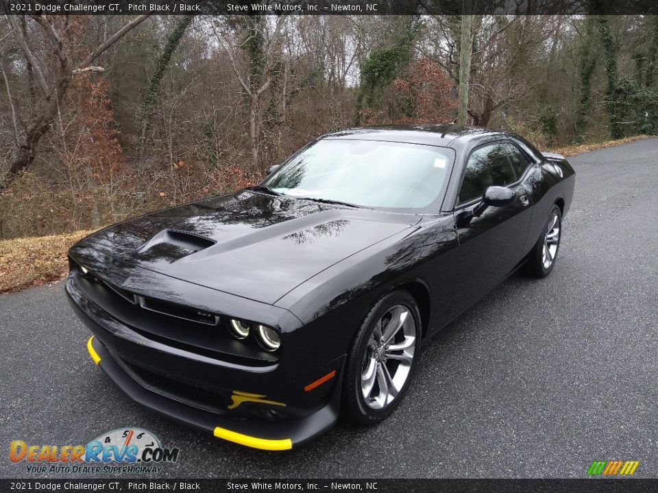 2021 Dodge Challenger GT Pitch Black / Black Photo #2