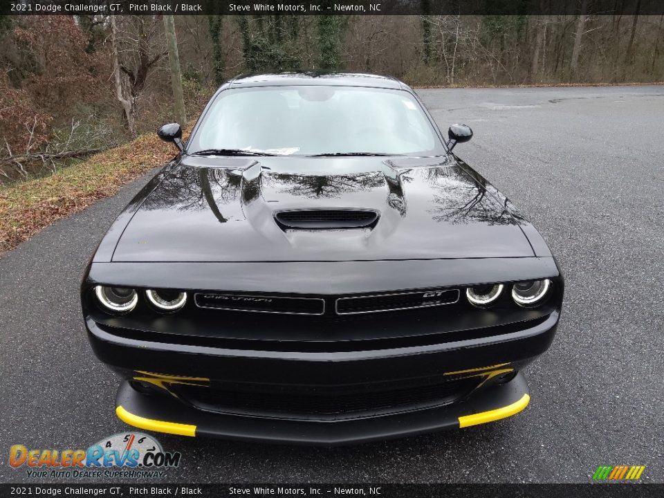 2021 Dodge Challenger GT Pitch Black / Black Photo #3