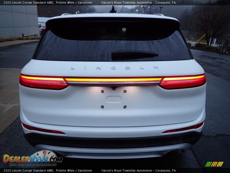 2020 Lincoln Corsair Standard AWD Pristine White / Sandstone Photo #3