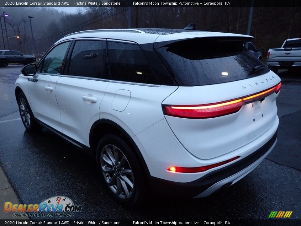 2020 Lincoln Corsair Standard AWD Pristine White / Sandstone Photo #5