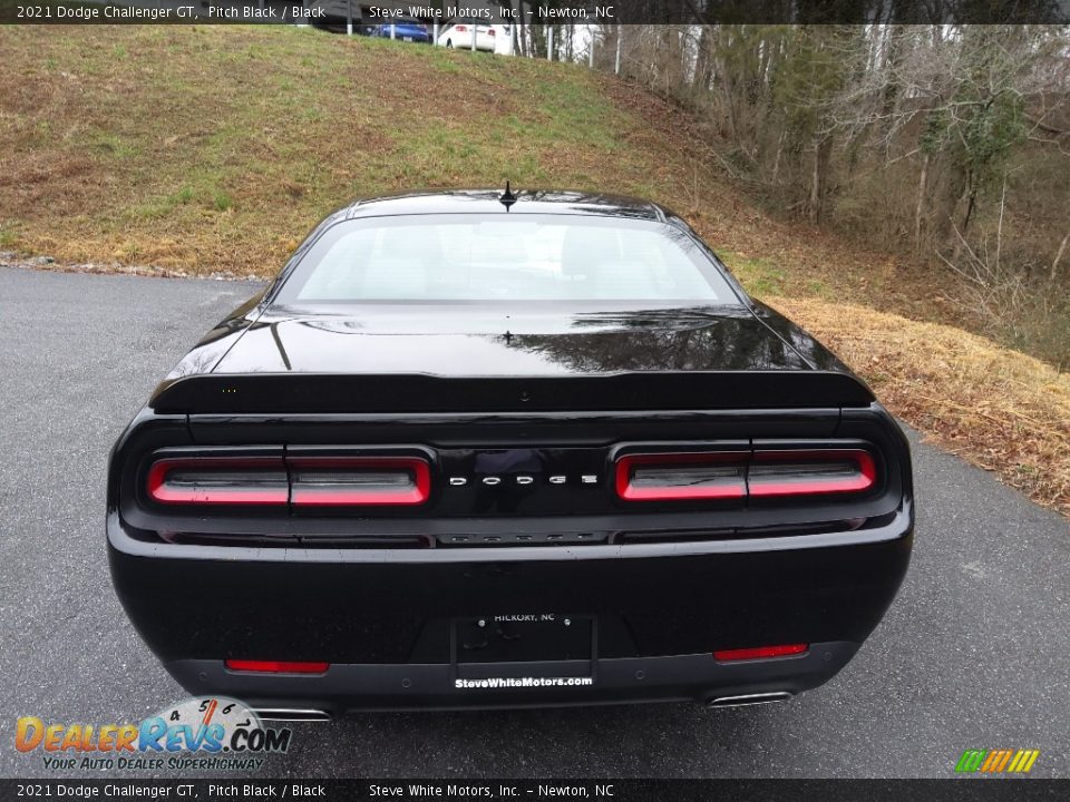 2021 Dodge Challenger GT Pitch Black / Black Photo #7