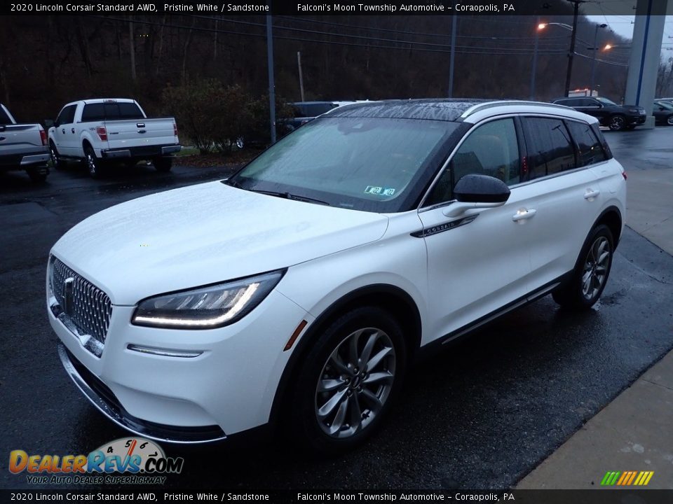 2020 Lincoln Corsair Standard AWD Pristine White / Sandstone Photo #7