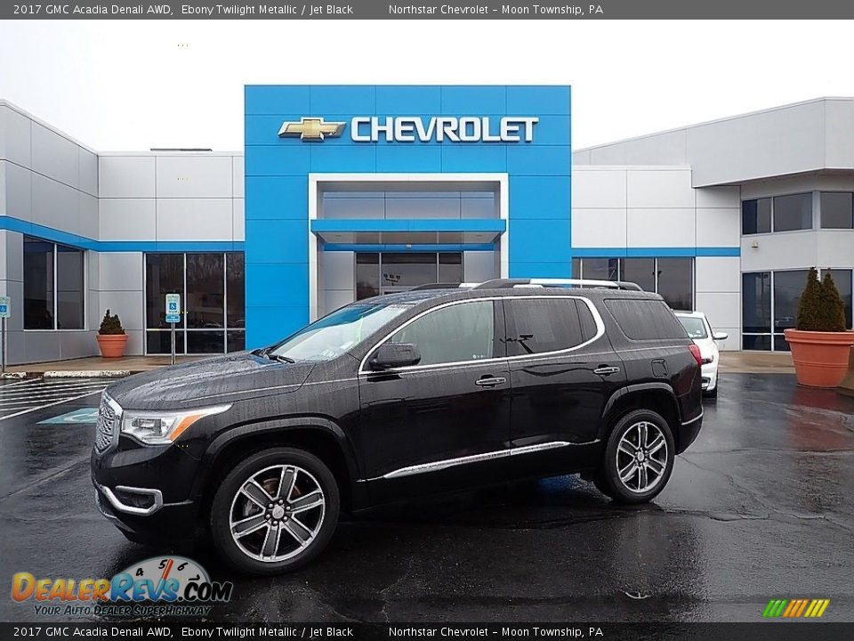 2017 GMC Acadia Denali AWD Ebony Twilight Metallic / Jet Black Photo #1