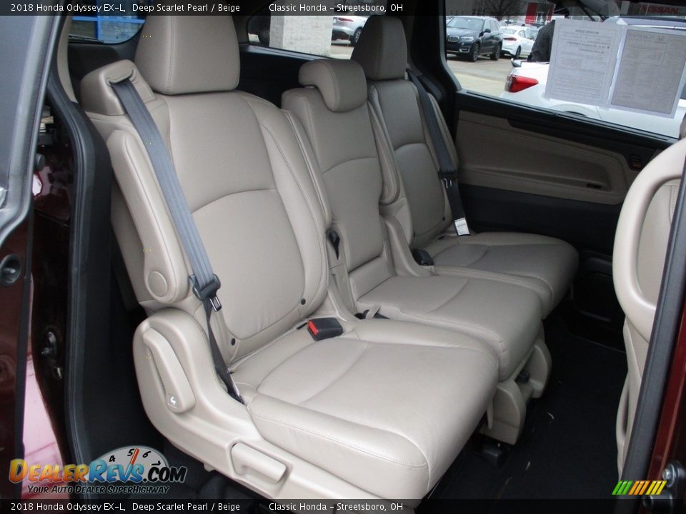 Rear Seat of 2018 Honda Odyssey EX-L Photo #22