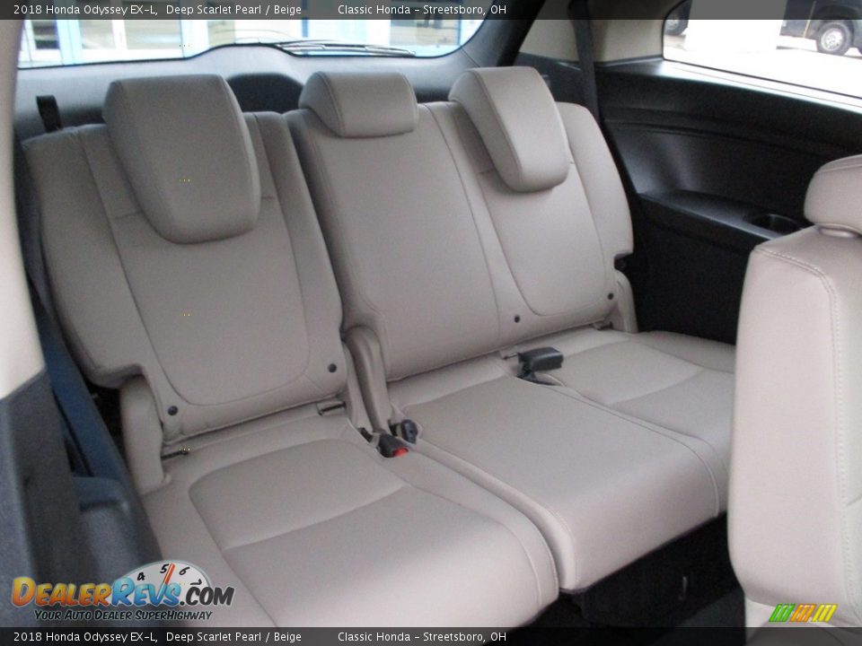 Rear Seat of 2018 Honda Odyssey EX-L Photo #23