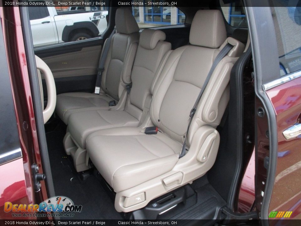 Rear Seat of 2018 Honda Odyssey EX-L Photo #27