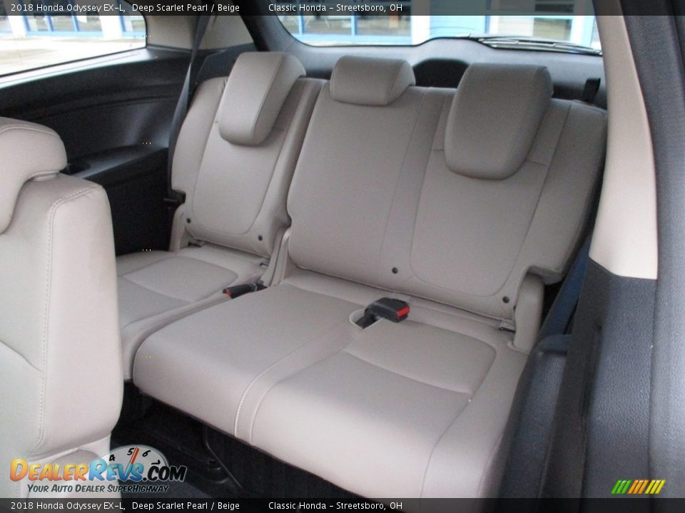 Rear Seat of 2018 Honda Odyssey EX-L Photo #28