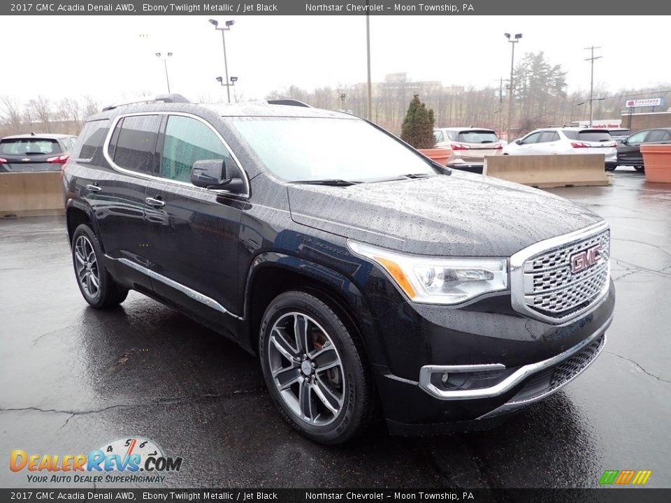 2017 GMC Acadia Denali AWD Ebony Twilight Metallic / Jet Black Photo #11