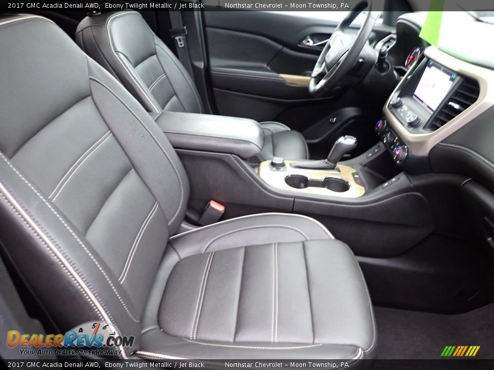 2017 GMC Acadia Denali AWD Ebony Twilight Metallic / Jet Black Photo #15