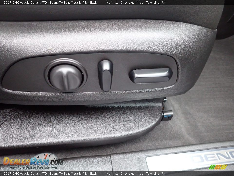 2017 GMC Acadia Denali AWD Ebony Twilight Metallic / Jet Black Photo #17