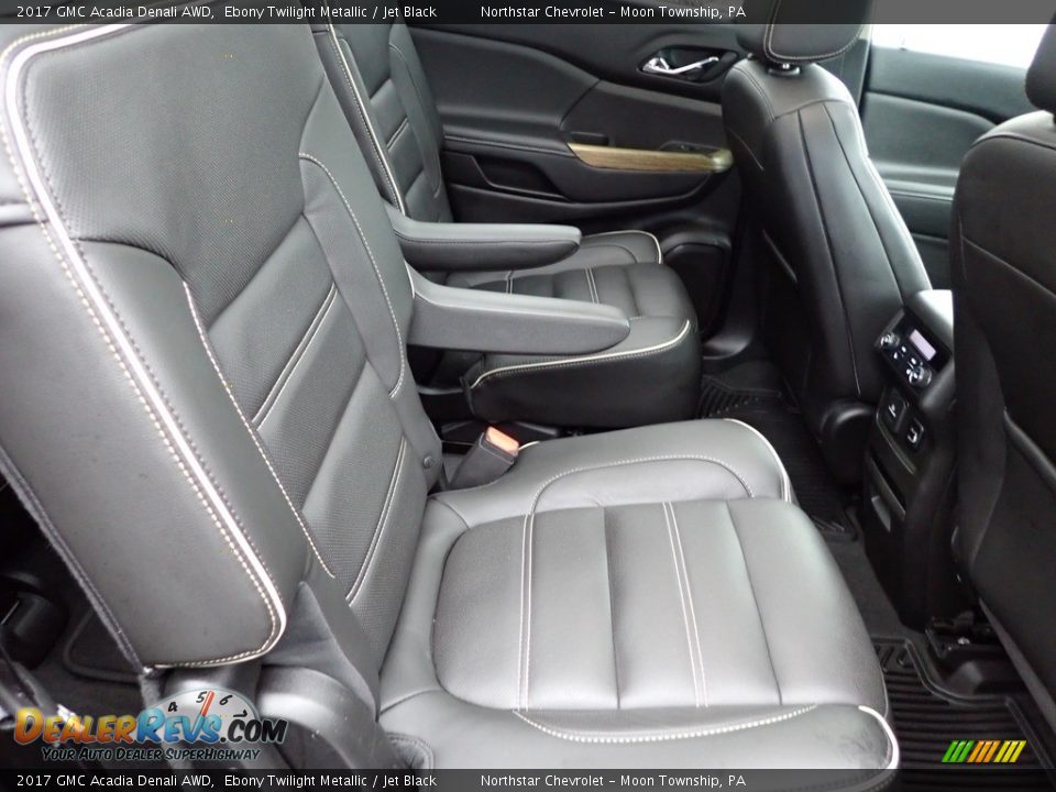 2017 GMC Acadia Denali AWD Ebony Twilight Metallic / Jet Black Photo #19