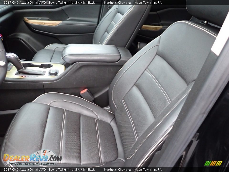 2017 GMC Acadia Denali AWD Ebony Twilight Metallic / Jet Black Photo #21