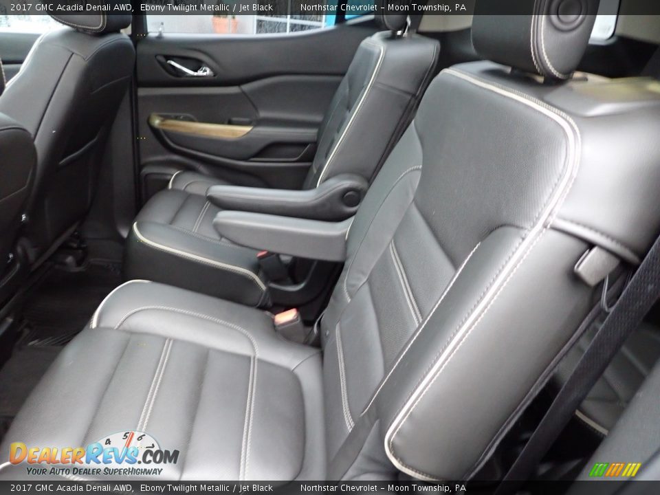 2017 GMC Acadia Denali AWD Ebony Twilight Metallic / Jet Black Photo #22