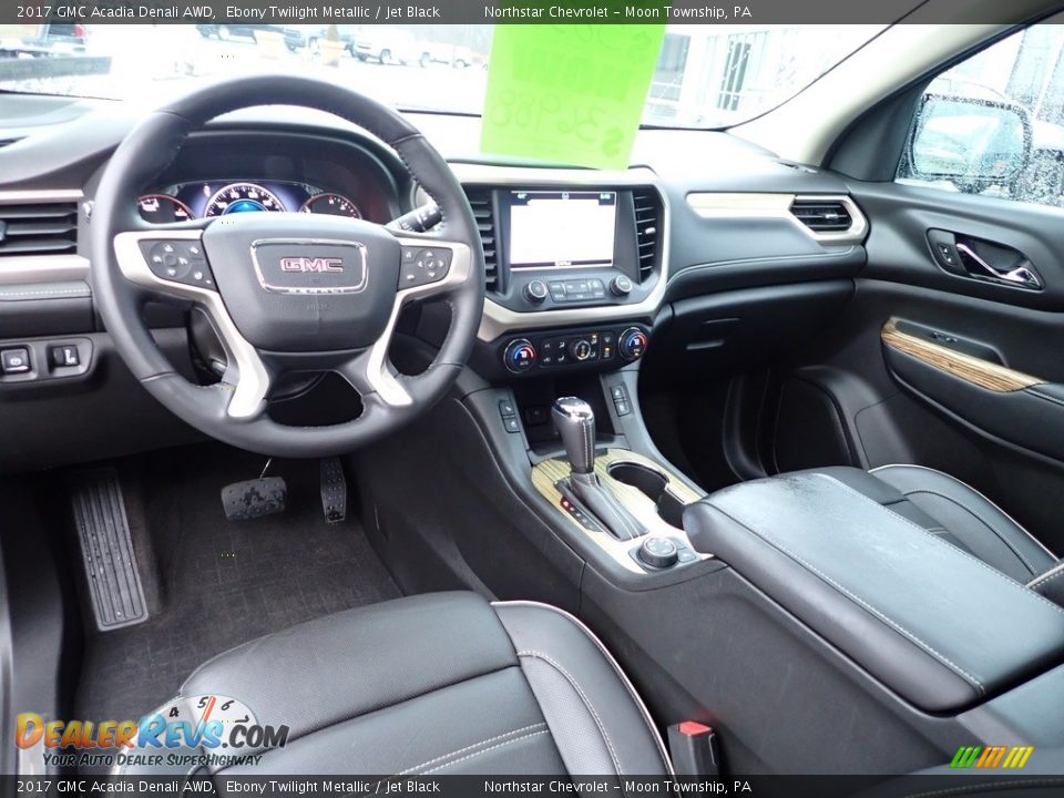 2017 GMC Acadia Denali AWD Ebony Twilight Metallic / Jet Black Photo #23