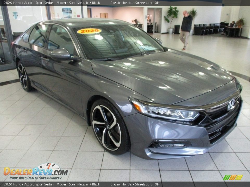 2020 Honda Accord Sport Sedan Modern Steel Metallic / Black Photo #3