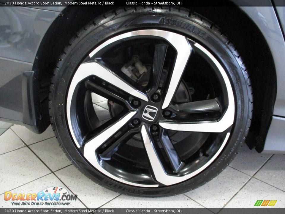 2020 Honda Accord Sport Sedan Modern Steel Metallic / Black Photo #6