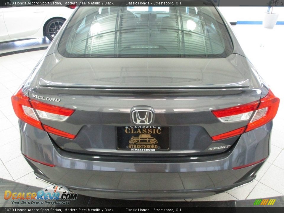 2020 Honda Accord Sport Sedan Modern Steel Metallic / Black Photo #8