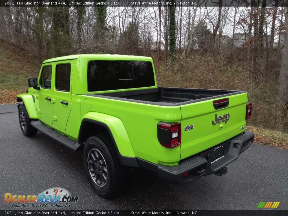 2021 Jeep Gladiator Overland 4x4 Limited Edition Gecko / Black Photo #9