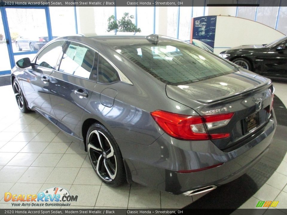 2020 Honda Accord Sport Sedan Modern Steel Metallic / Black Photo #9
