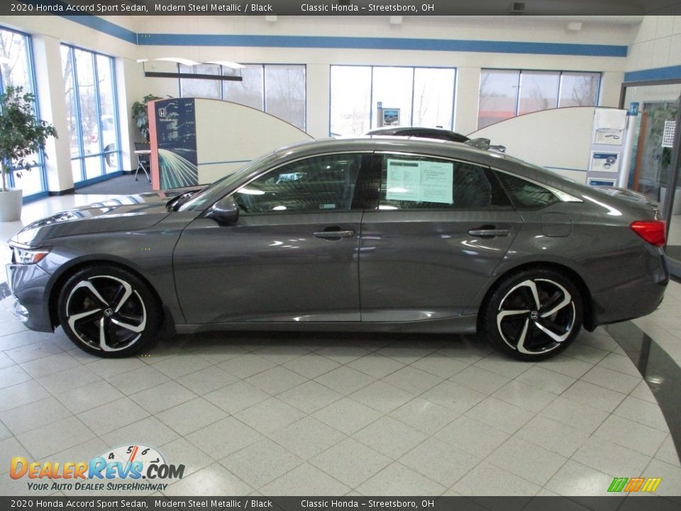 2020 Honda Accord Sport Sedan Modern Steel Metallic / Black Photo #10
