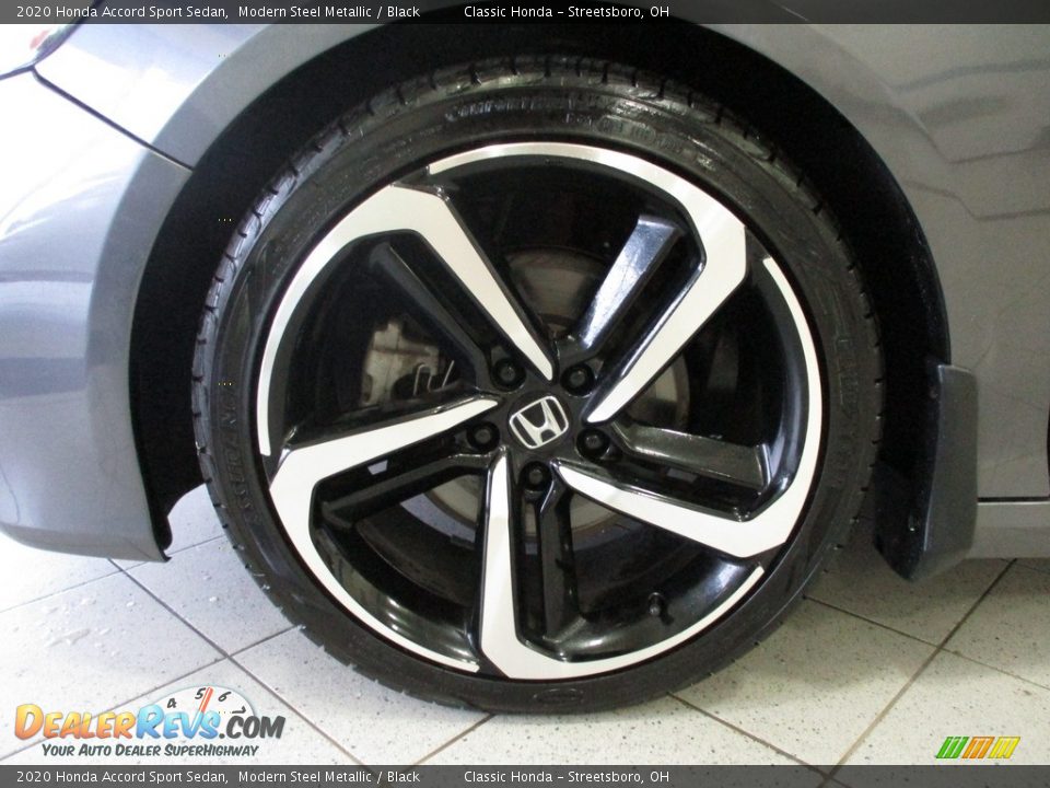 2020 Honda Accord Sport Sedan Modern Steel Metallic / Black Photo #12