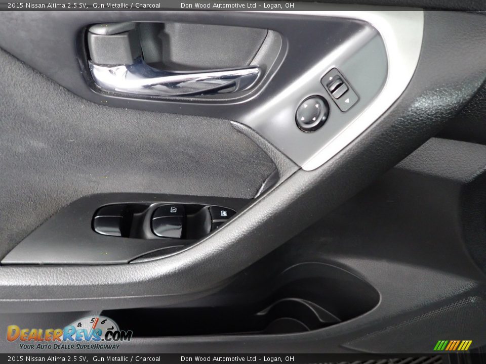 2015 Nissan Altima 2.5 SV Gun Metallic / Charcoal Photo #14