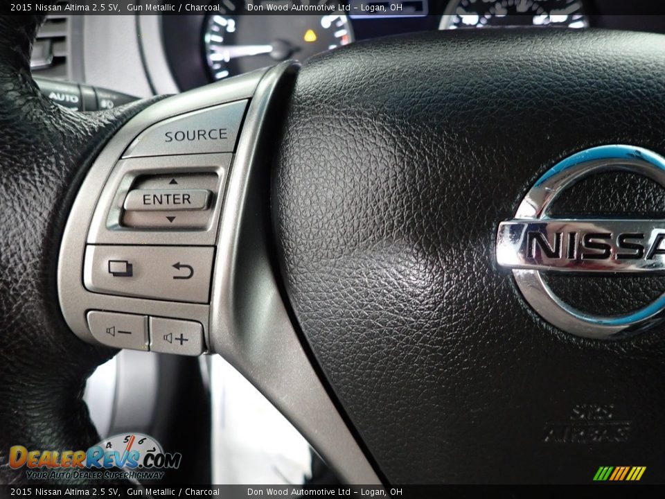 2015 Nissan Altima 2.5 SV Gun Metallic / Charcoal Photo #18