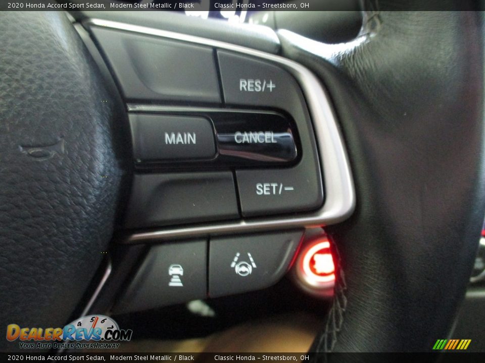 2020 Honda Accord Sport Sedan Modern Steel Metallic / Black Photo #34