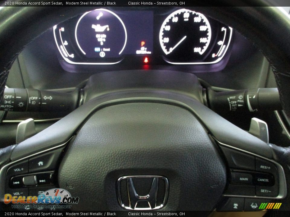 2020 Honda Accord Sport Sedan Modern Steel Metallic / Black Photo #35