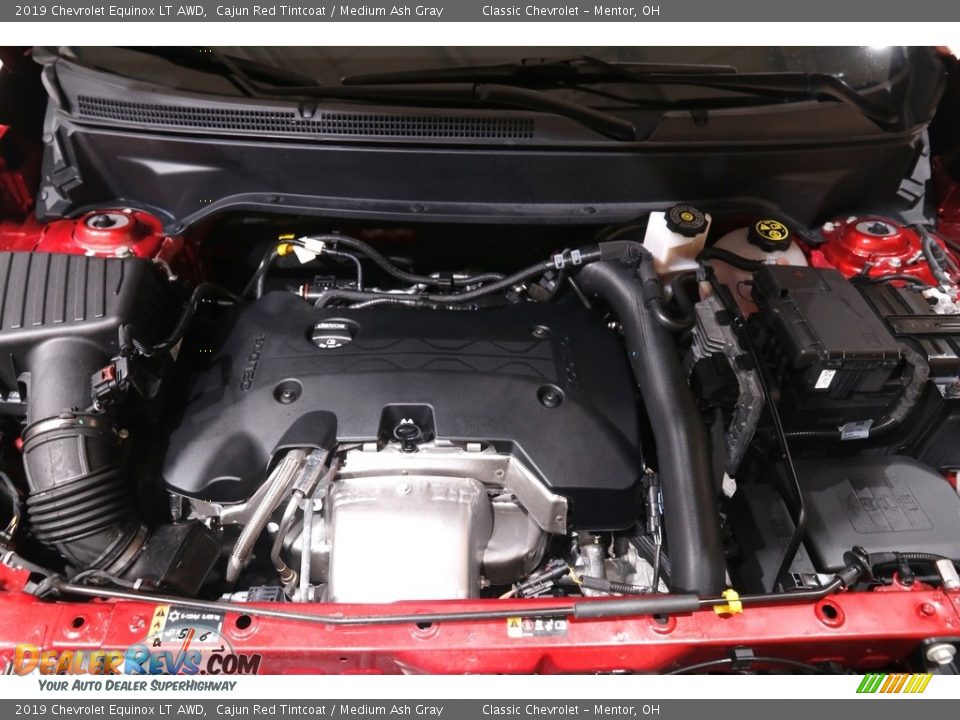 2019 Chevrolet Equinox LT AWD Cajun Red Tintcoat / Medium Ash Gray Photo #18